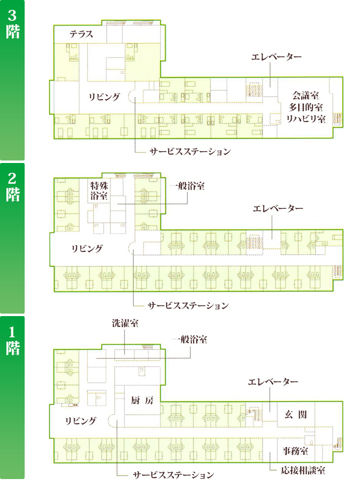 フロア案内図